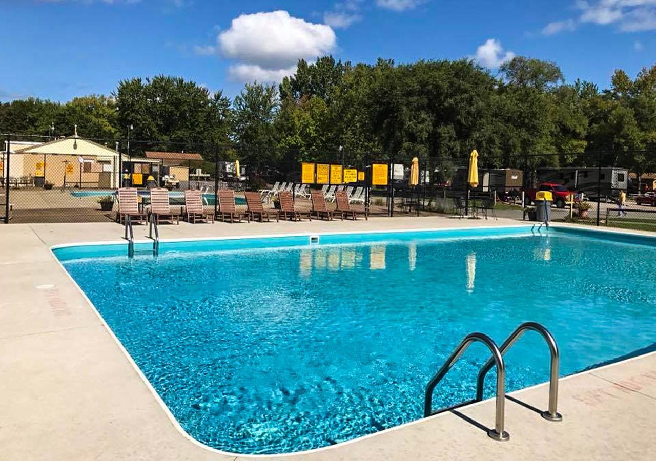 Sandusky Koa Holiday Campground Hotel Exterior foto