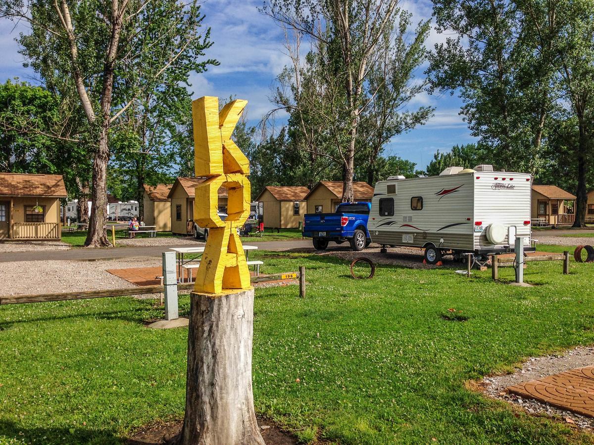 Sandusky Koa Holiday Campground Hotel Exterior foto